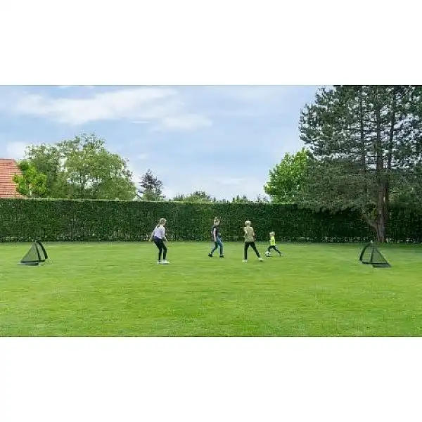 Дитячі складні футбольні ворота EXIT Flexx 120x80 см чорні