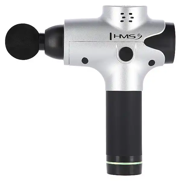 Перкуссионный ручной массажер HMS PDM3123 серебряный