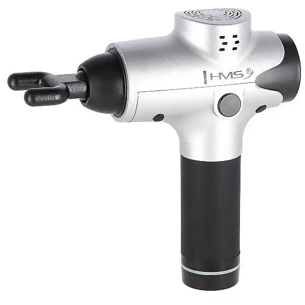 Перкуссионный ручной массажер HMS PDM3123 серебряный