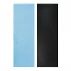 Коврик для йоги HMS YM06T сине-черный с сумкой