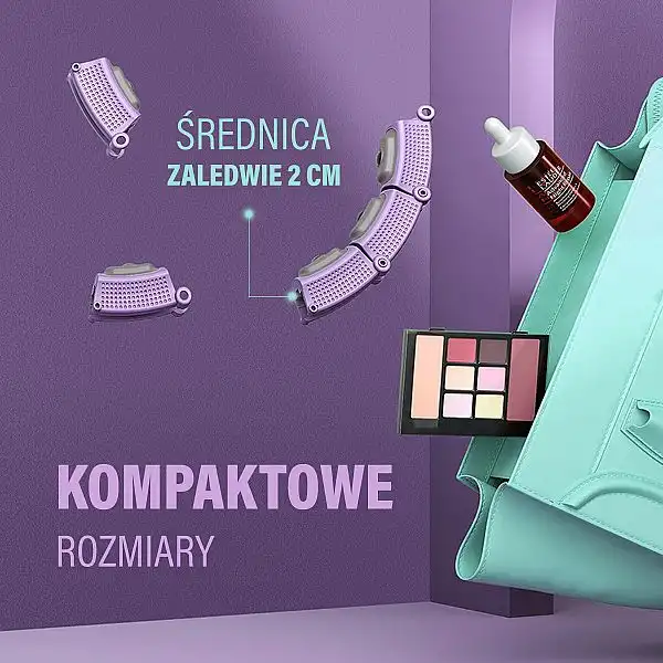 Хула-хуп магнітний з обважнювачем та лічильником HMS HHM14 фіолетовий + пояс для схуднення