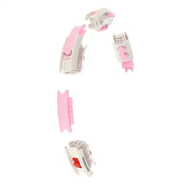 Хула-хуп з гравітаційним м'ячем та лічильником HMS HHW06 рожевий + пояс для схуднення