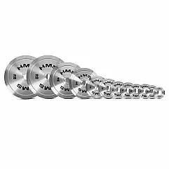 Диски для олімпійської штанги калібровані HMS TOS 2x25кг