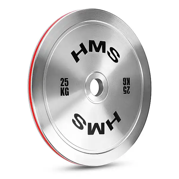 Диски для олімпійської штанги калібровані HMS TOS 2x25кг