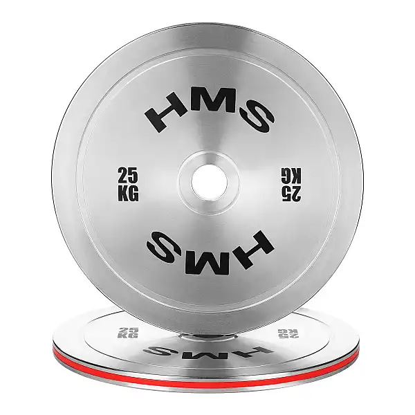Диски для олімпійської штанги калібровані HMS TOS 2x25кг
