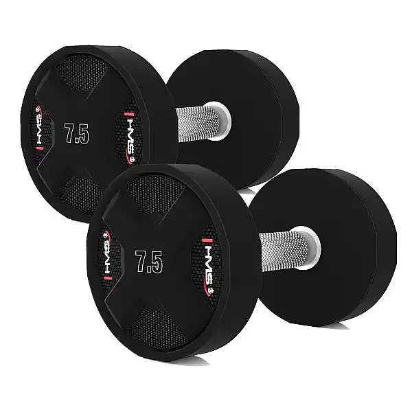 Гантельний ряд для спортзалу 275кг HMS HPC SET (2x2.5-25кг)