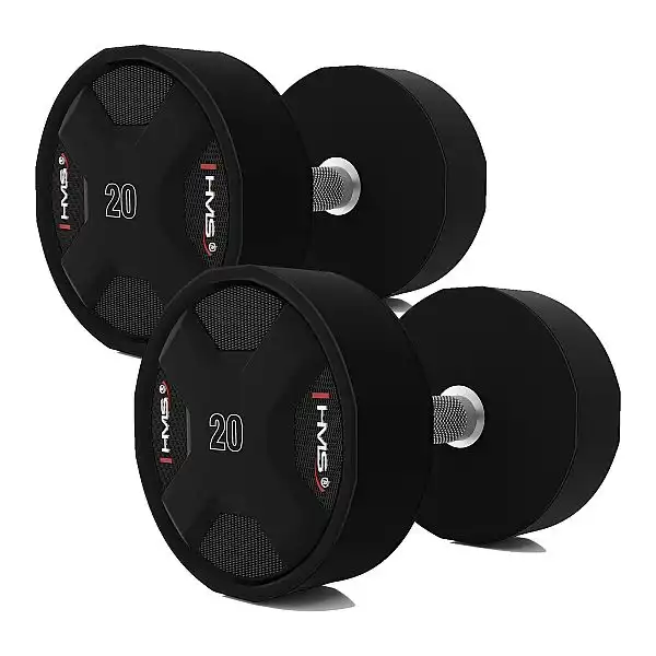 Гантельний ряд для спортзалу 275кг HMS HPC SET (2x2.5-25кг)