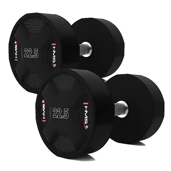 Гантельний ряд для спортзалу 275кг HMS HPC SET (2x2.5-25кг)