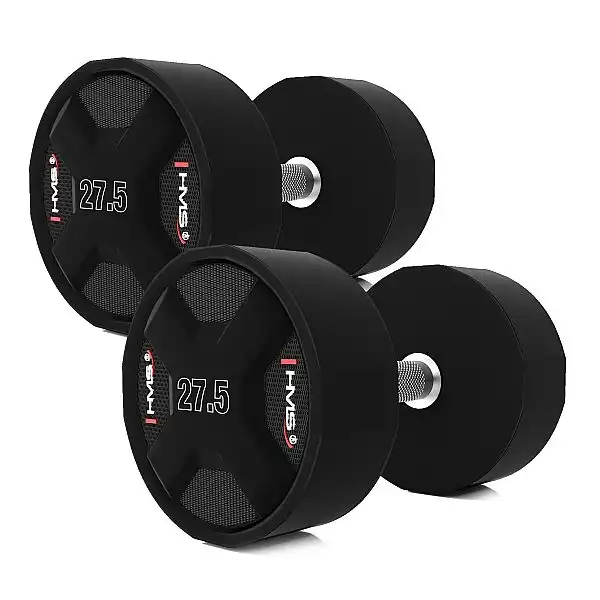 Гантельний ряд для спортзалу 325кг HMS HPC SET (2x27.5-37.5кг)