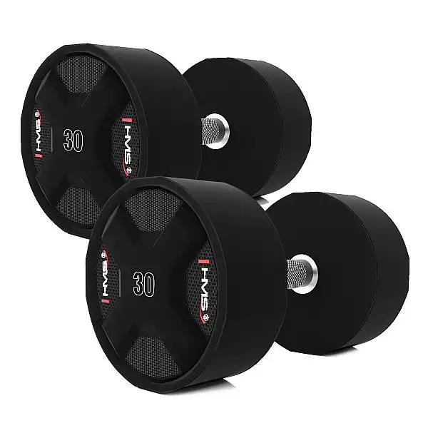 Гантельний ряд для спортзалу 325кг HMS HPC SET (2x27.5-37.5кг)