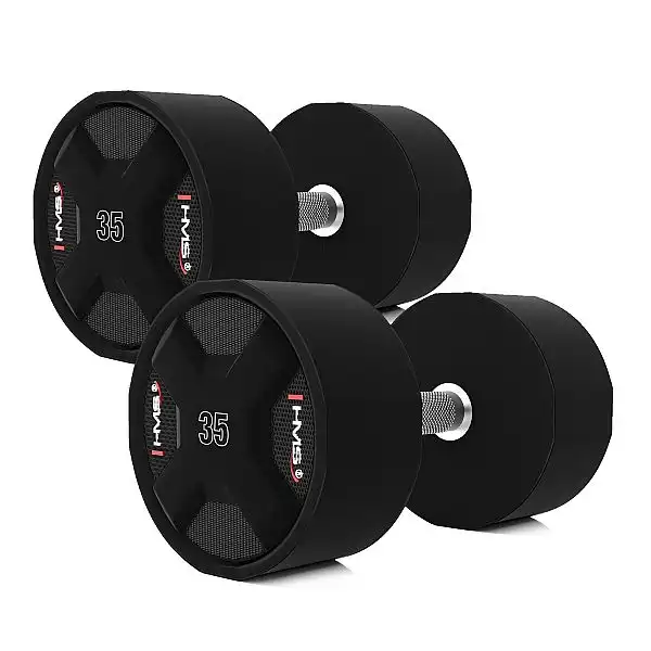 Гантельний ряд для спортзалу 325кг HMS HPC SET (2x27.5-37.5кг)
