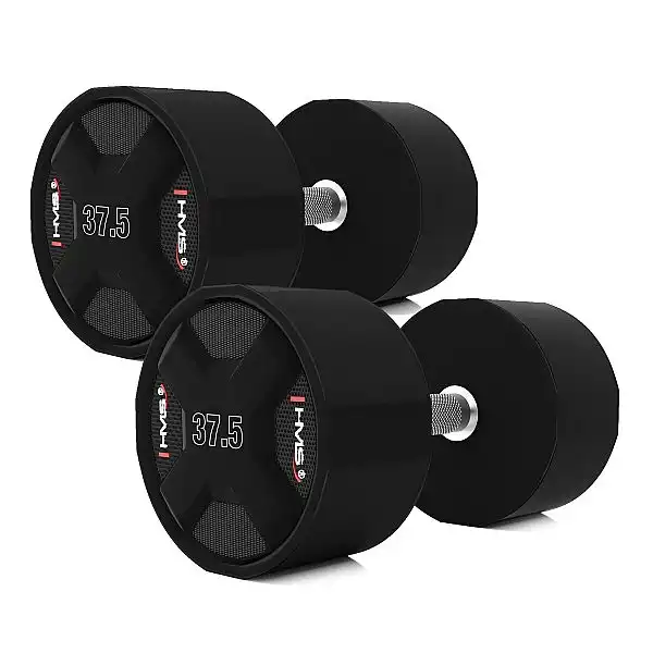 Гантельний ряд для спортзалу 325кг HMS HPC SET (2x27.5-37.5кг)