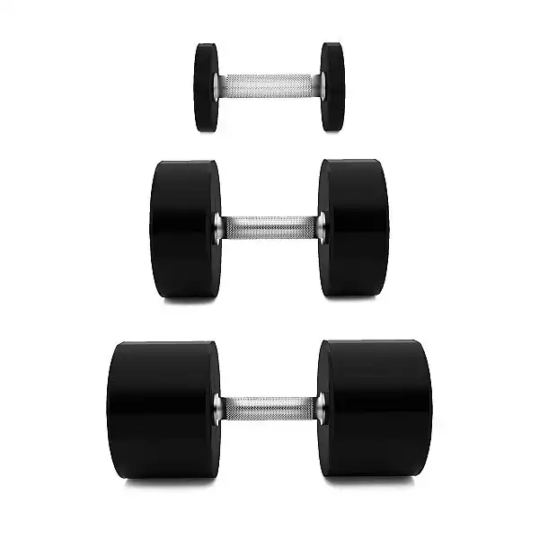Гантельний ряд для спортзалу 1050кг HMS HPC SET (2x2.5-50кг) с
