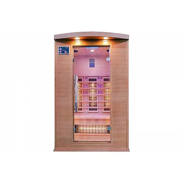 Інфрачервона сауна DH2 з кольоротерапією на 2 особи