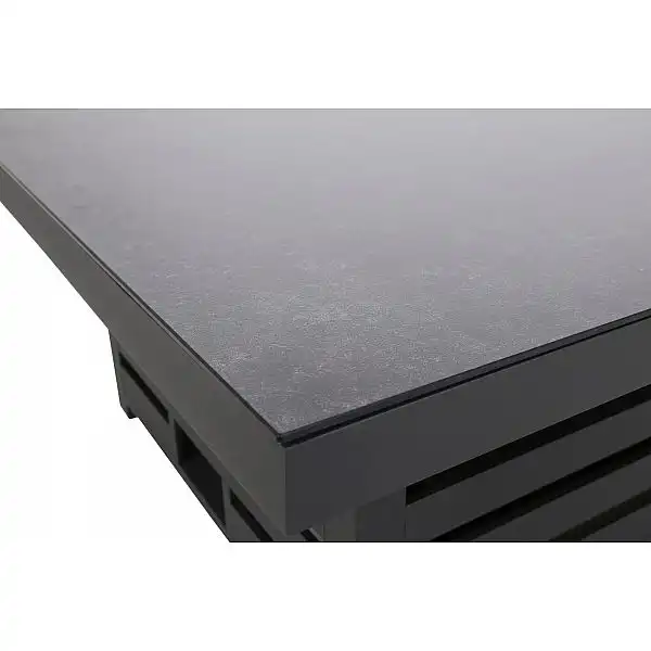 Кутові садові меблі з алюмінію Neapol Grey / Grey Melange