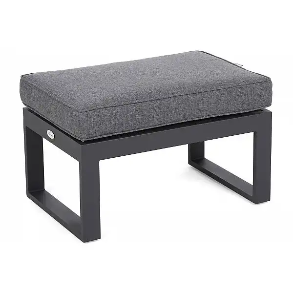 Кутові садові меблі з алюмінію Neapol Grey / Grey Melange