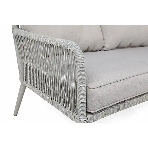 Алюмінієві садові меблі Paros White / Ecru