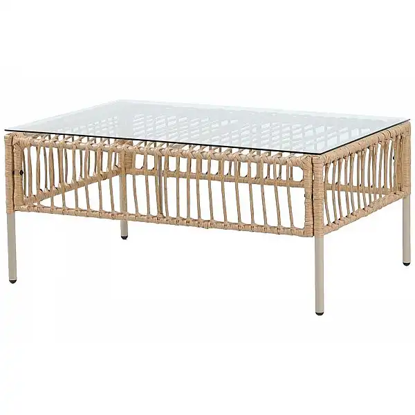 Садові меблі з техноротангу Sycylia Beige / Beige