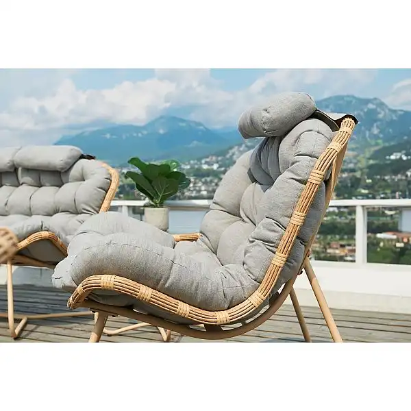 Садові меблі з техноратангу Palermo Beige / Light Grey