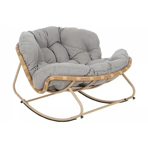 Комплект крісел з техноратангу Palermo Beige / Light Gray