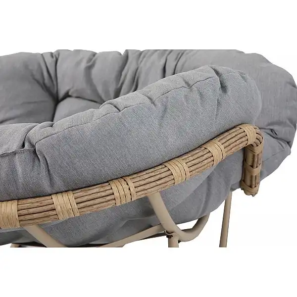 Комплект крісел з техноратангу Palermo Beige / Light Gray