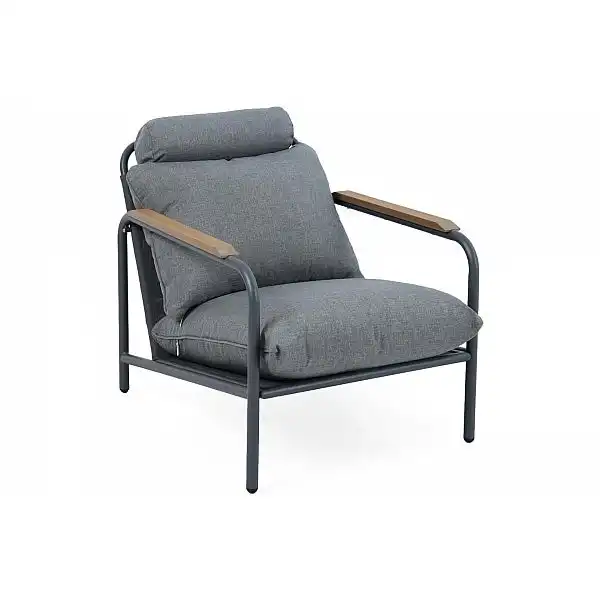 Садові меблі з алюмінію Como Grey / сірого кольору