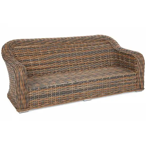 Садові меблі з техноратангу Foggia Ginger Melange / Dark Grey