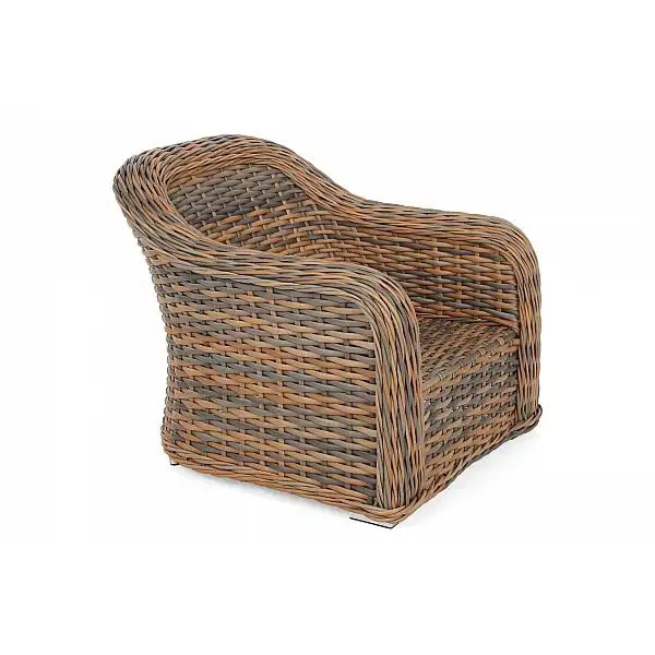 Садові меблі з техноратангу Foggia Ginger Melange / Dark Grey