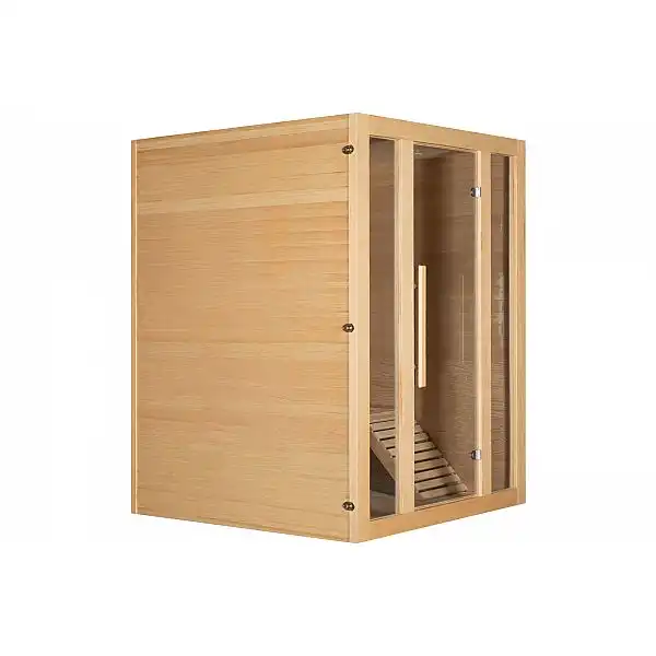 E4 Plus Натуральная финская сауна с каменкой, 3 человека