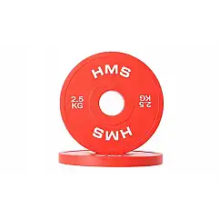 Диск бамперний олімпійський HMS CBRS25 2x2.5кг