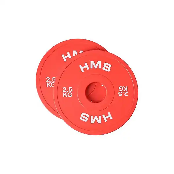 Диск бамперний олімпійський HMS CBRS25 2x2.5кг