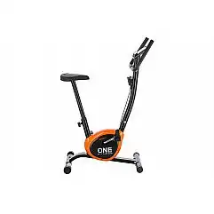 Велотренажер механічний One Fitness RW3011 чорно-оранжевий