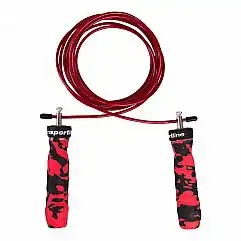 Скакалка inSPORTline Jumpkamu Color Red Camu