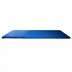 Folding Gymnastics Mat inSPORTline Pliago 195x90x5 Colour Blue