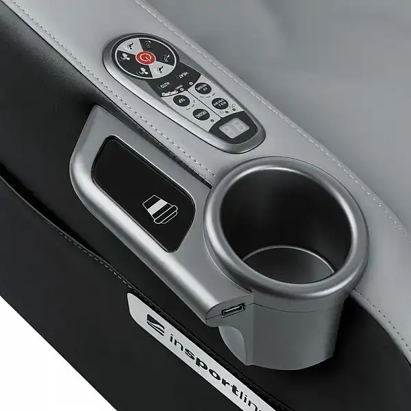 Крісло масажне inSPORTline Scaleta II Колір Червоний-Чорний