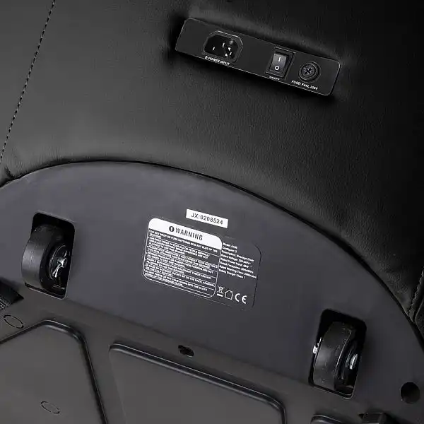 Крісло масажне inSPORTline Scaleta II Колір Червоний-Чорний