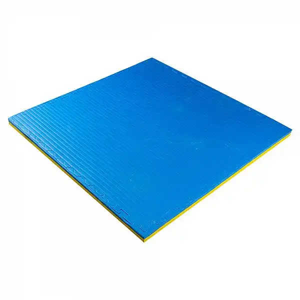 Килимок-пазл татамі inSPORTline Malmeida 100 x 100 x 4 см Колір Червоно-Синій