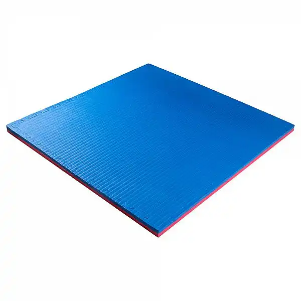 Килимок-пазл татамі inSPORTline Malmeida 100 x 100 x 4 см Колір Червоно-Синій