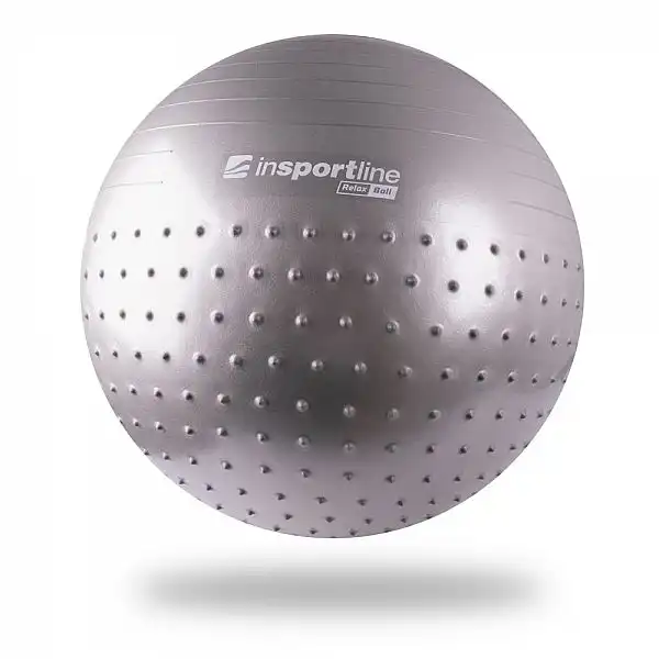 М'яч для вправ inSPORTline Relax Ball 75 см Колір Сірий