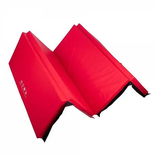 Складний гімнастичний килимок inSPORTline Kvadfold 200 x 120 x 5 см Колір Червоний