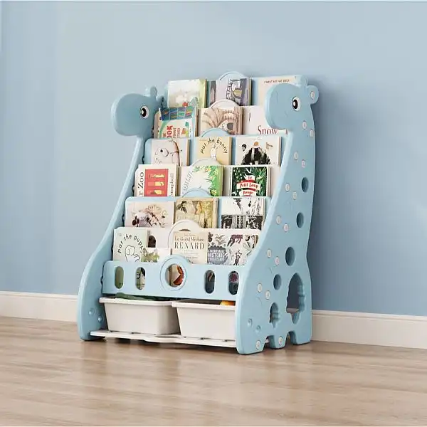 Детский книжный шкаф inSPORTline Girafondo Цвет Синий