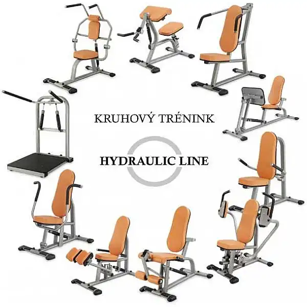Тренажер для згинання біцепсів Hydraulicline CBC400 Колір помаранчевий