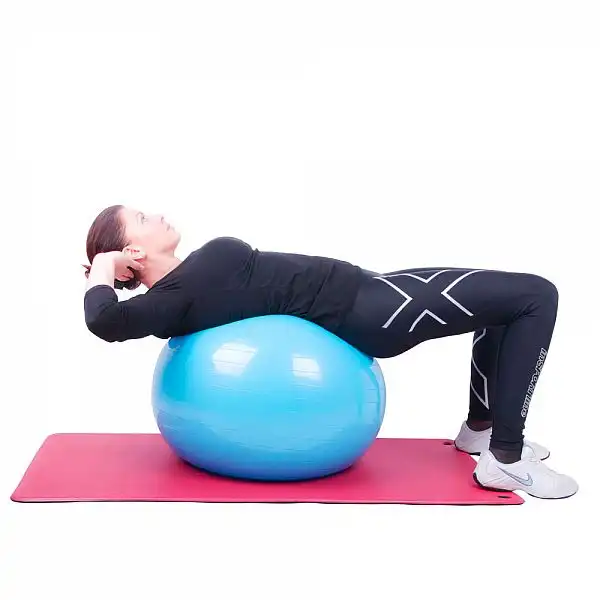 М'яч гімнастичний inSPORTline Top Ball 75 см Колір Червоний