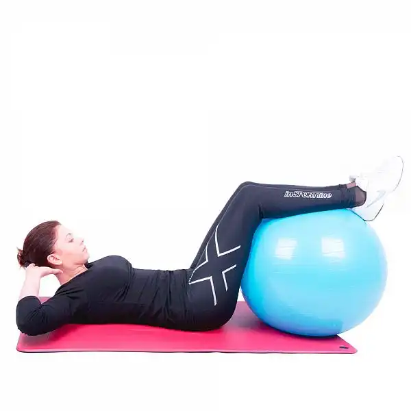 М'яч гімнастичний inSPORTline Top Ball 75 см Колір Червоний