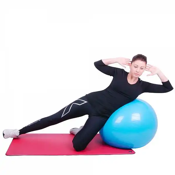 М'яч гімнастичний inSPORTline Top Ball 75 см Колір Червоний