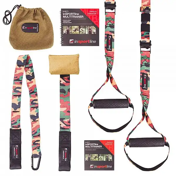 Тренажер на підвісці inSPORTline MultiTrainer Color Army Green