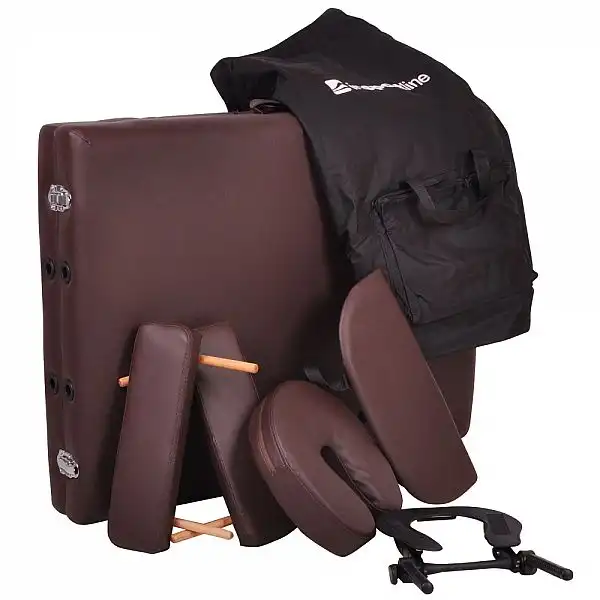 Масажний стіл inSPORTline Taisage 2-Piect Wooden Color Brown