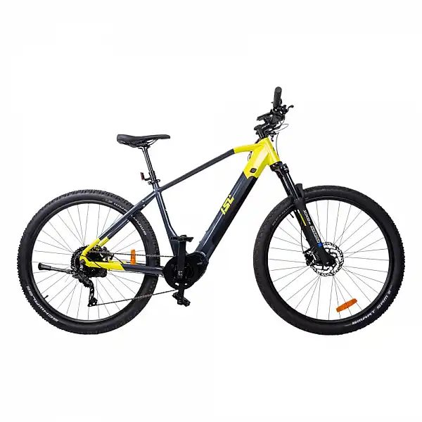 Гірський електровелосипед inSPORTline ISL Tachion 630 Wh 29” – 2025 колір Graphite Neon, розмір рами 17"" (165-175 см)