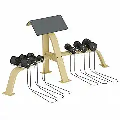 Парта Скотта Explode KF815.1ZEC із гантелями