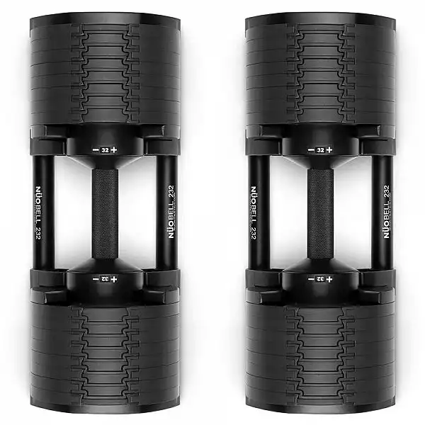 Гантелі набірні NUO Nuobell All Black 2-32 кг пара